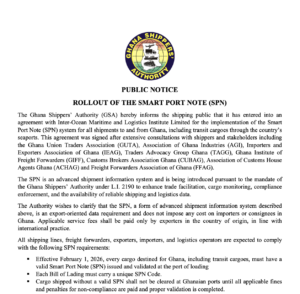 Ghana SPNECTN Notice