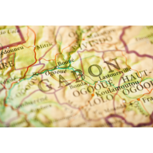gabon map