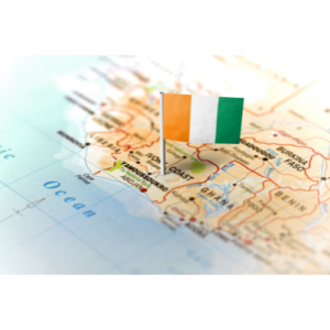 ivory coast map
