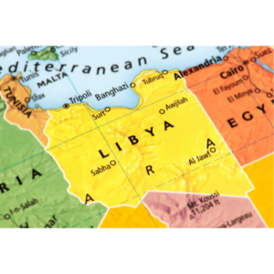 libya map