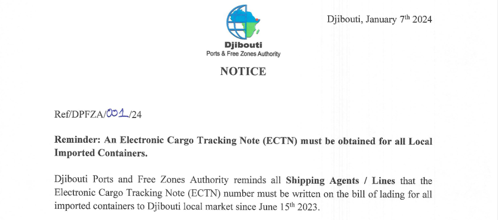 SCK Djibouti Reminder