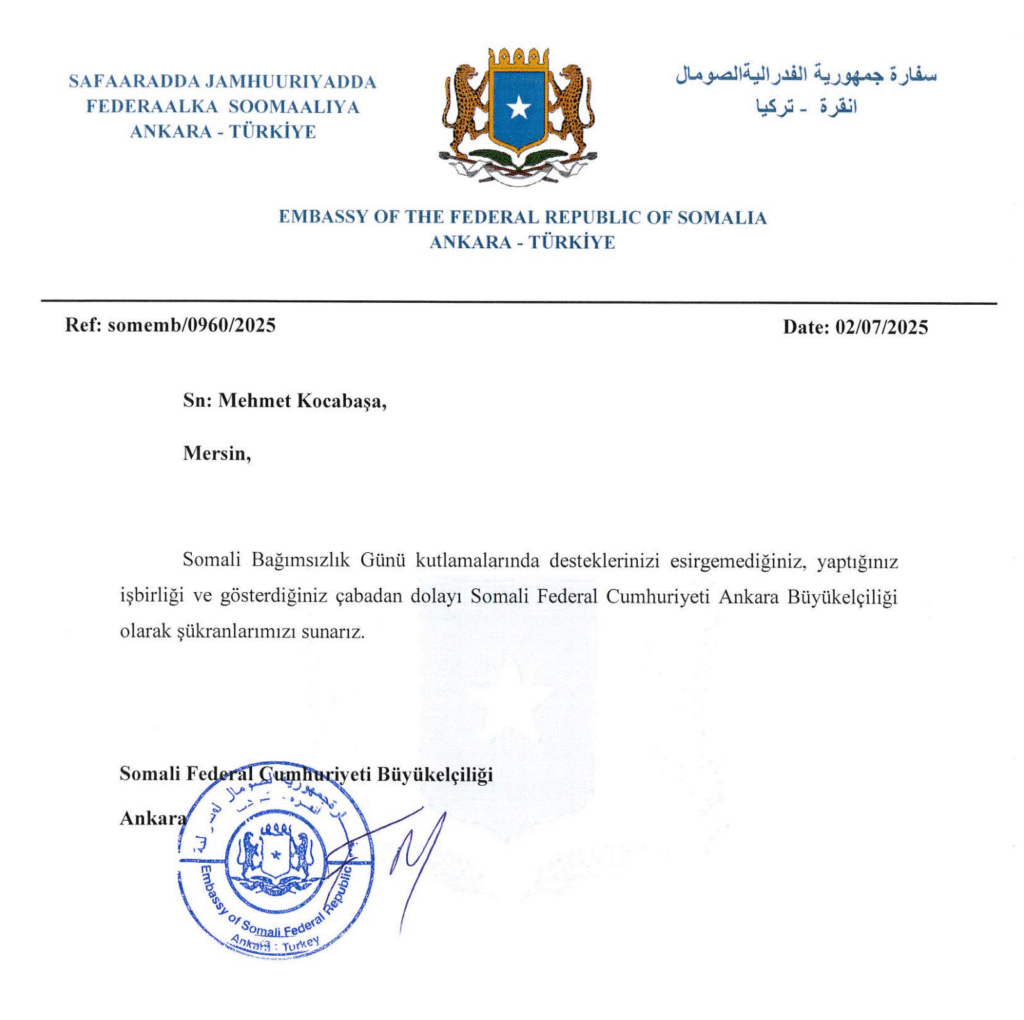 Somalia Thank You SCK
